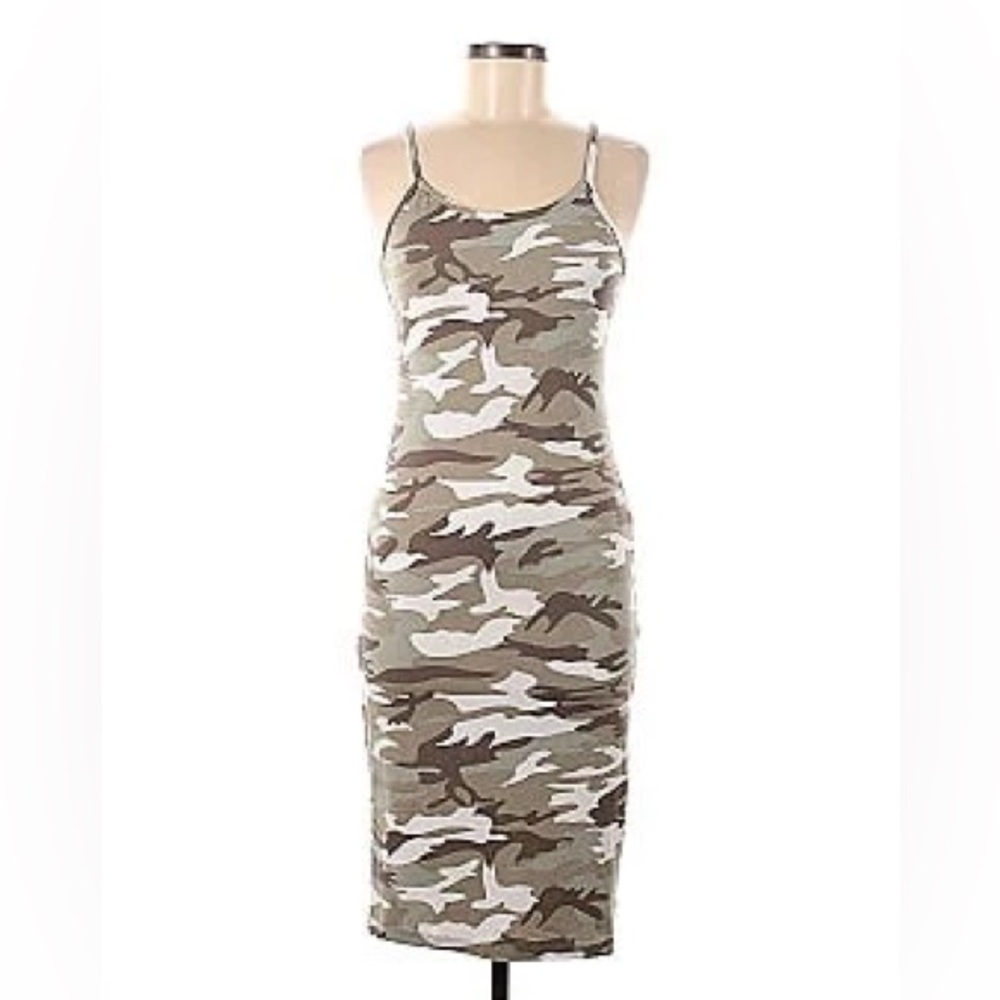 Hit Kiss Camo Sundress
